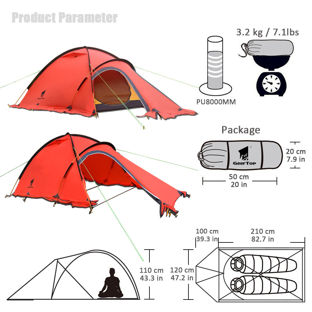 Outdoor Survival Tent "StrongholdOn™"