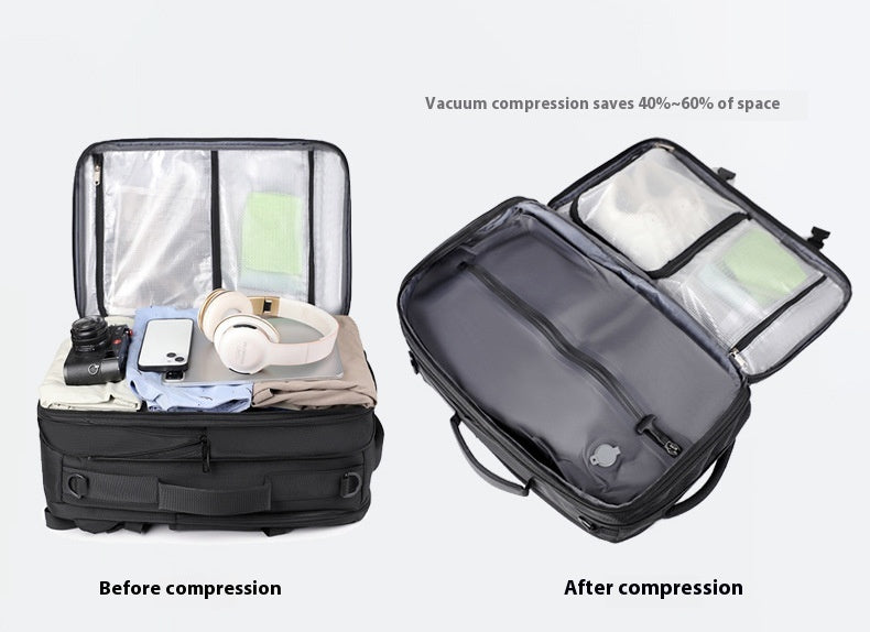 Vacuum Compression Backpack "PackMore Pro™"