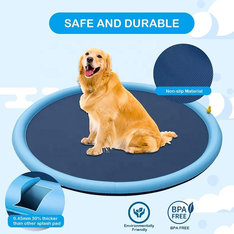 Dog Sprinkler Mat "Splash Zone™"