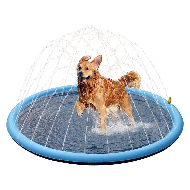 Dog Sprinkler Mat "Splash Zone™"