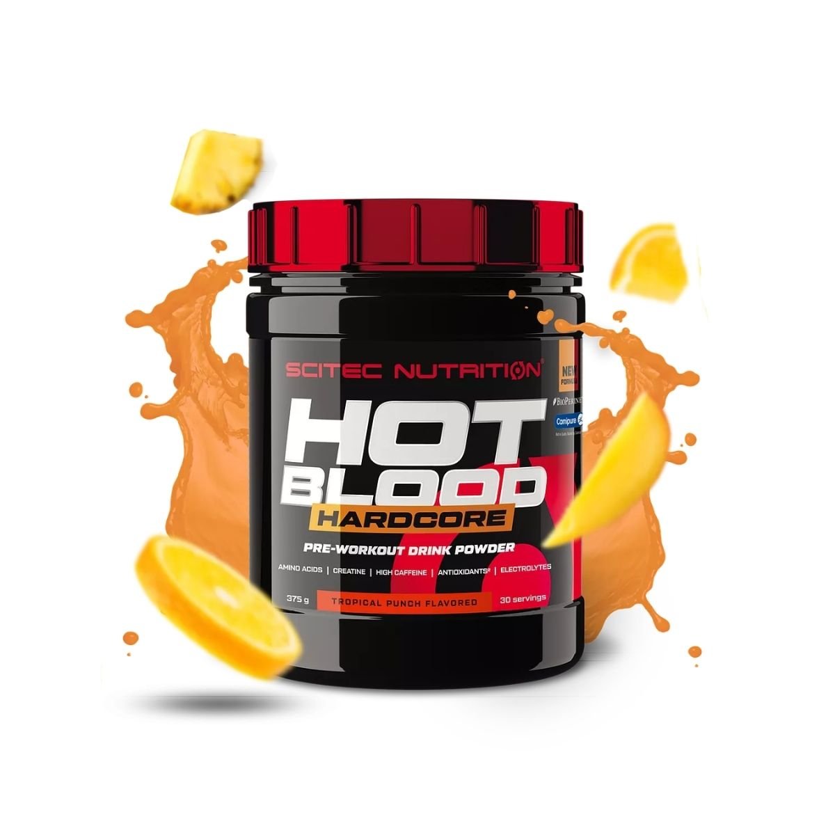 Scitec Hot Blood Hardcore - 375g Tropical Punch - Scitec Nutrition - Shop&Trend