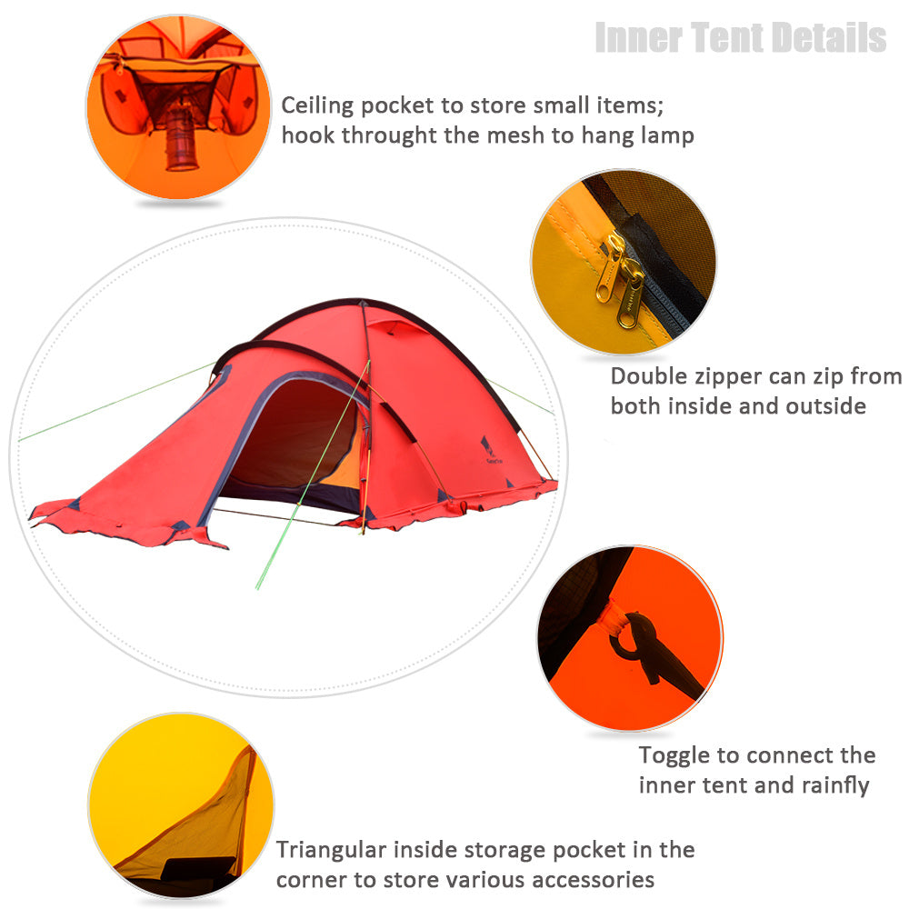 Outdoor Survival Tent "StrongholdOn™"