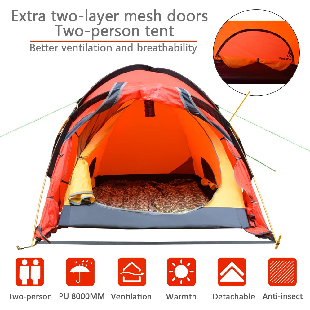 Outdoor Survival Tent "StrongholdOn™"
