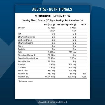Applied Nutrition A.B.E Ultimate Pre 315g strawberry mojito - Applied Nutrition - Shop&Trend