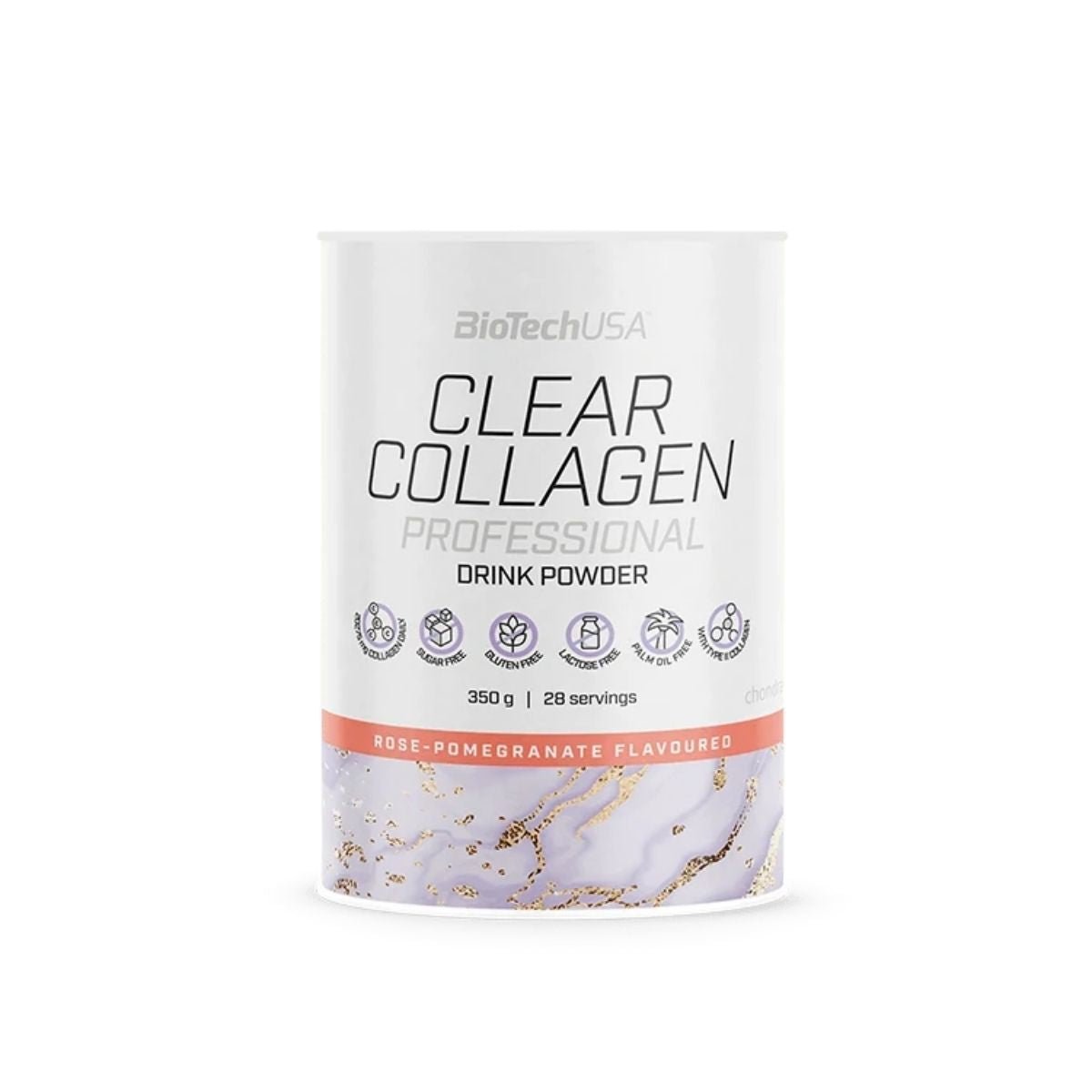 BioTech Clear Collagen Professional 350g Rose Granatapfel - BioTech USA - Shop&Trend