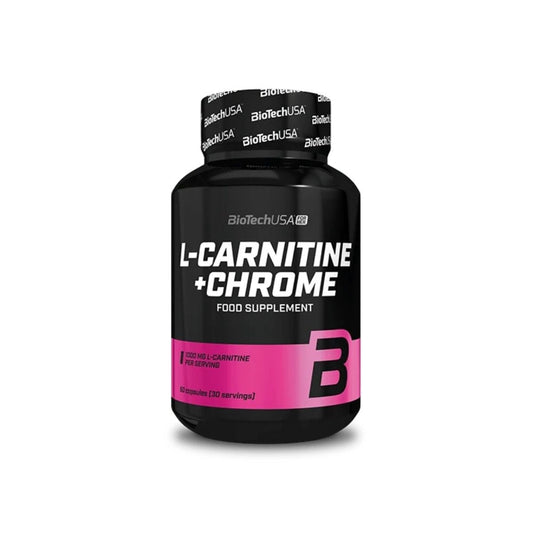 BioTech L-Carnitine + Chrome 60 Kapsel - BioTech USA - Shop&Trend