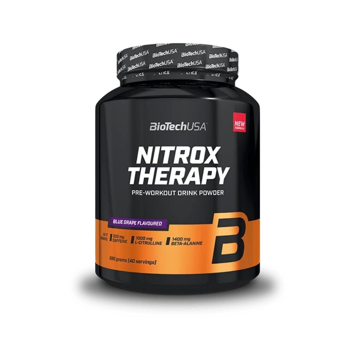 BioTech NitroX Therapy 680g Blue-Grape - BioTech USA - Shop&Trend