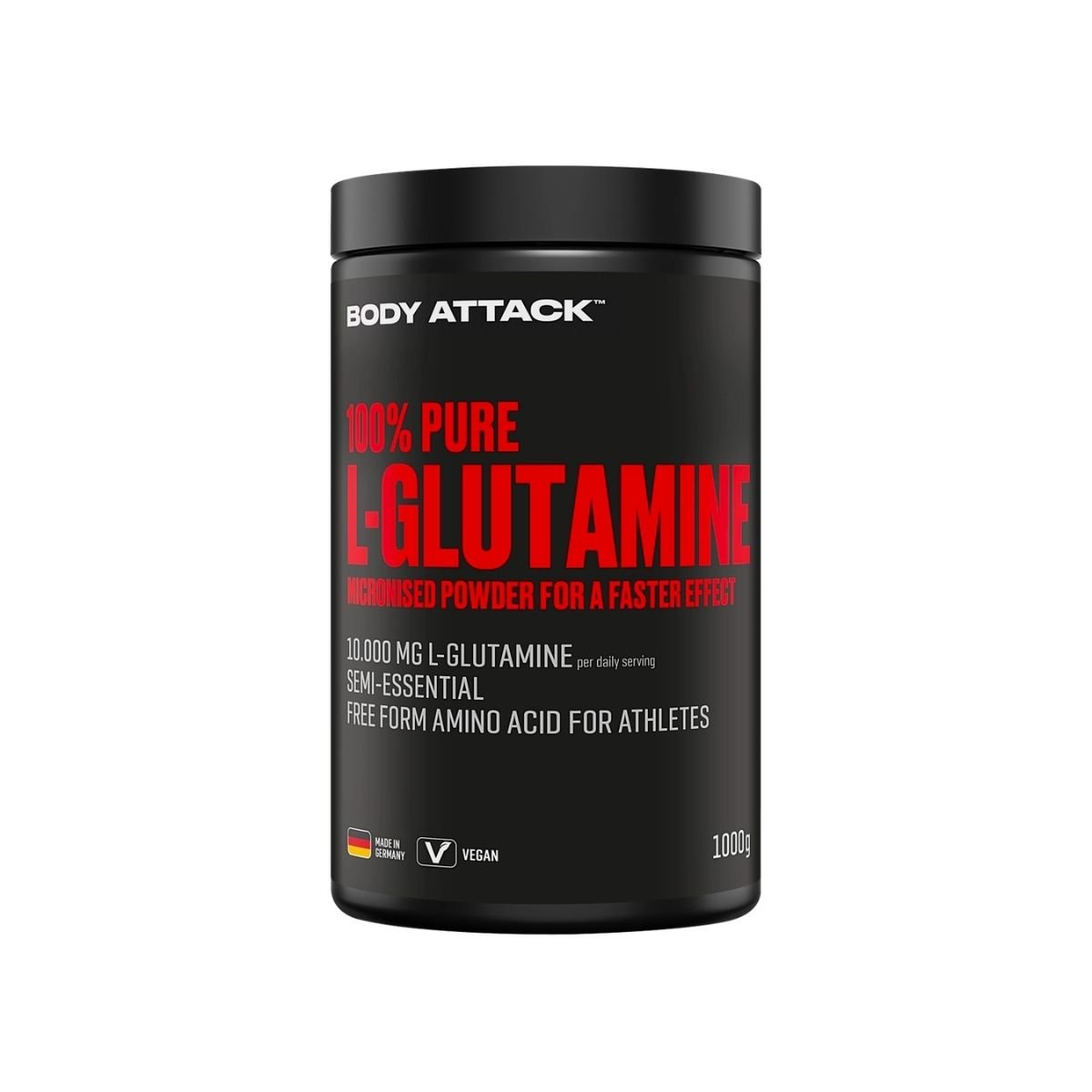 Body Attack Pure L-Glutamine 1kg - Body Attack - Shop&Trend