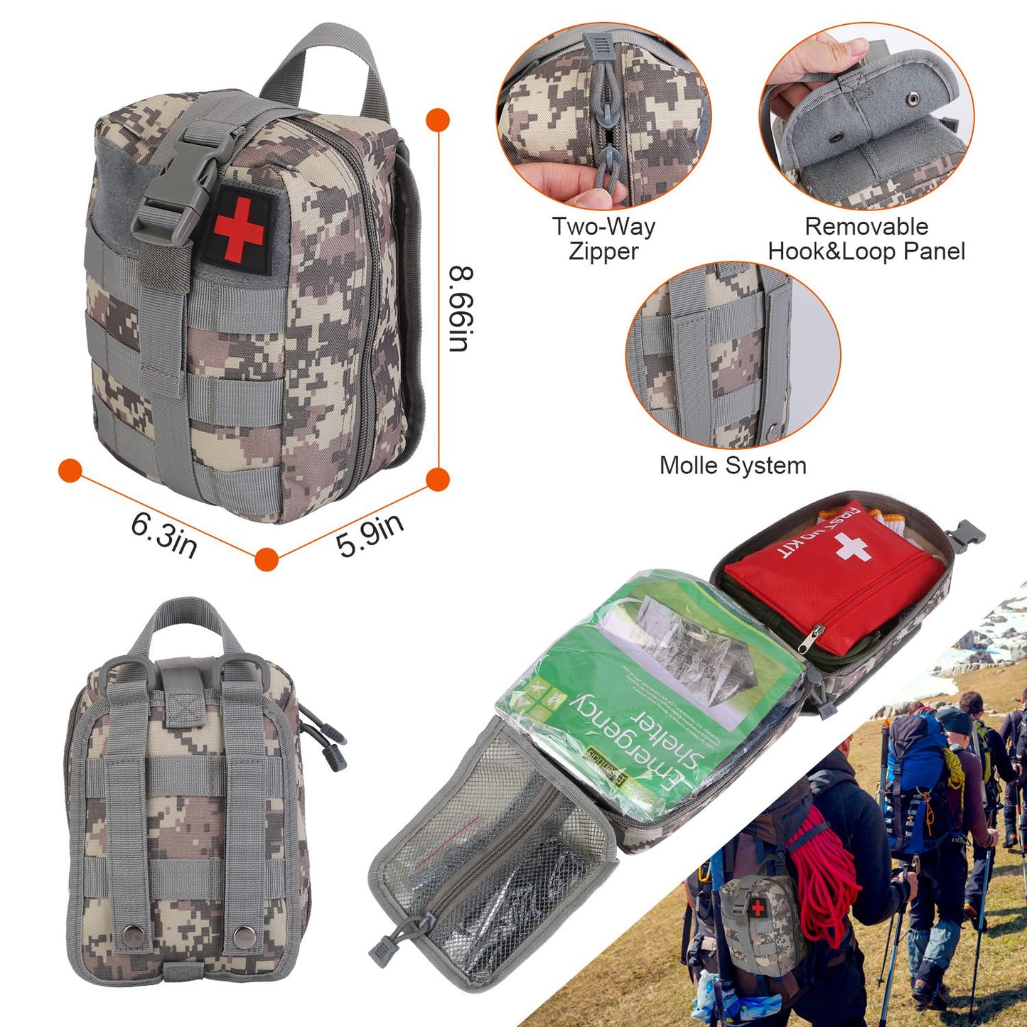 Survival Kit "Asklepios™" 125 In 1