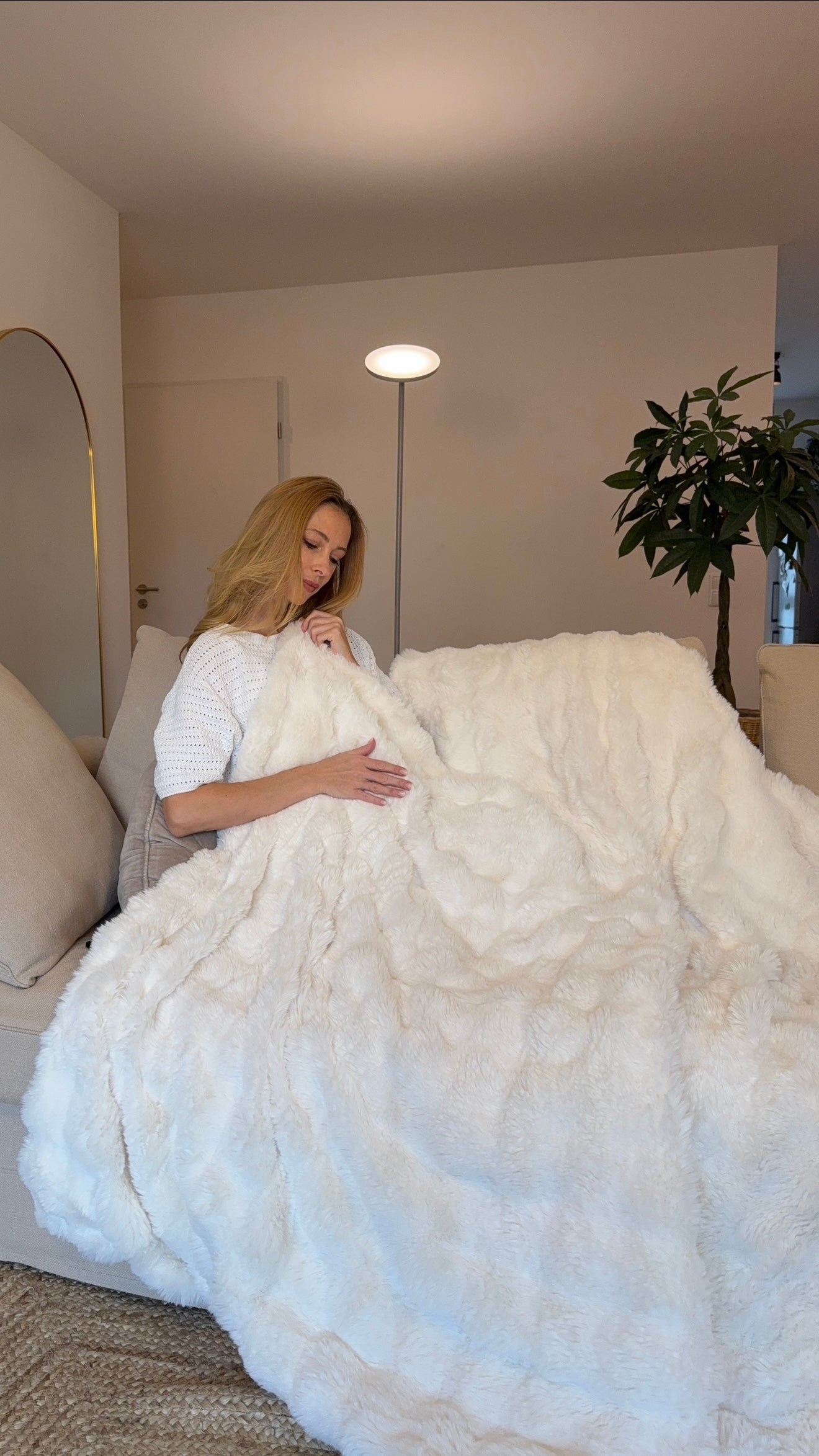 Toskana-Fell Kuscheldecke "Tuscan Throw™"