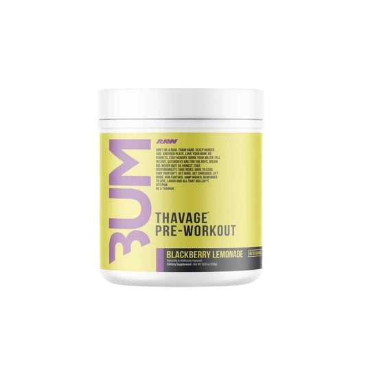 RAW Nutrition CBUM Thavage Pre-Workout 520g Blackberry - RAW Nutrition - Shop&Trend