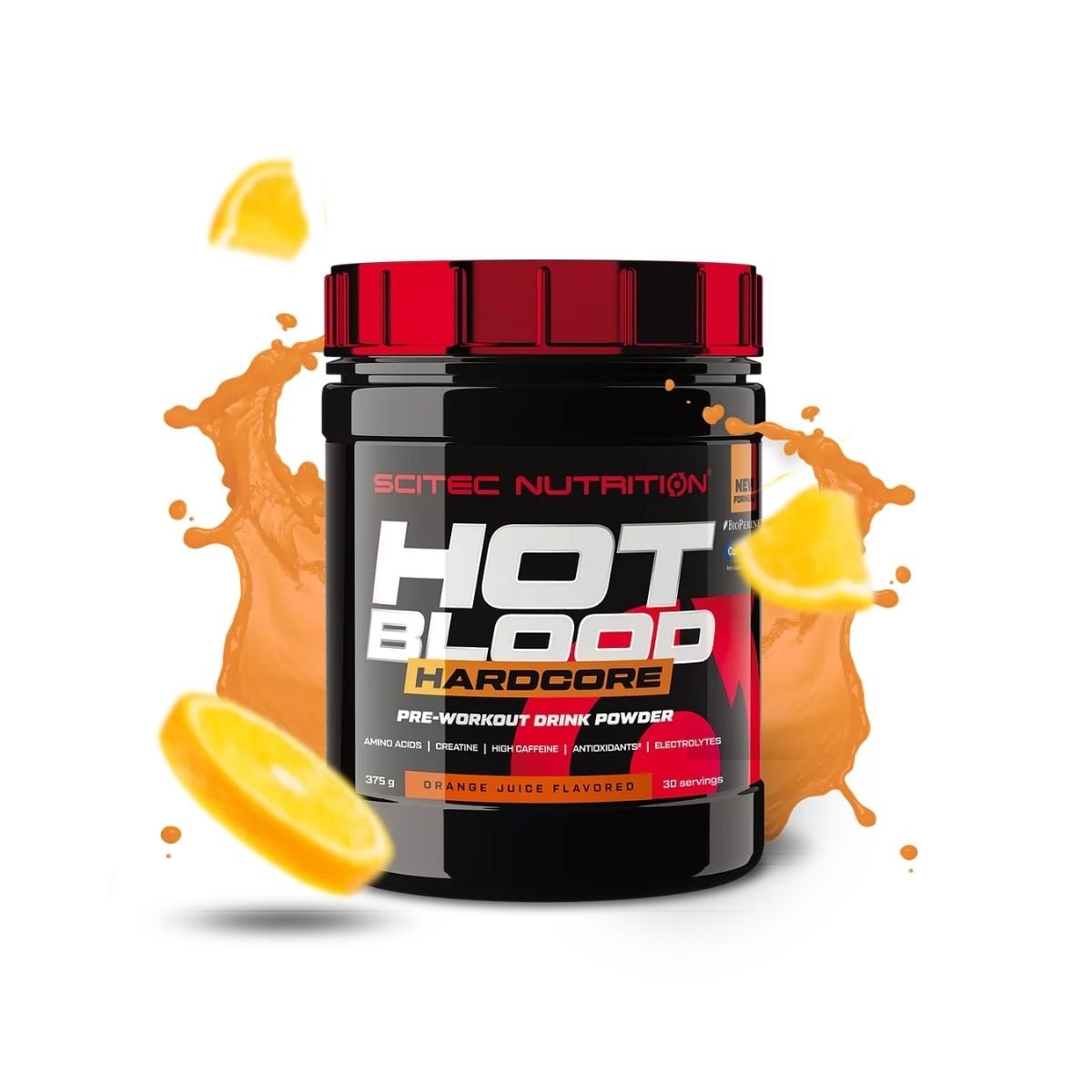 Scitec Hot Blood Hardcore - 375g Orange Juice - Scitec Nutrition - Shop&Trend