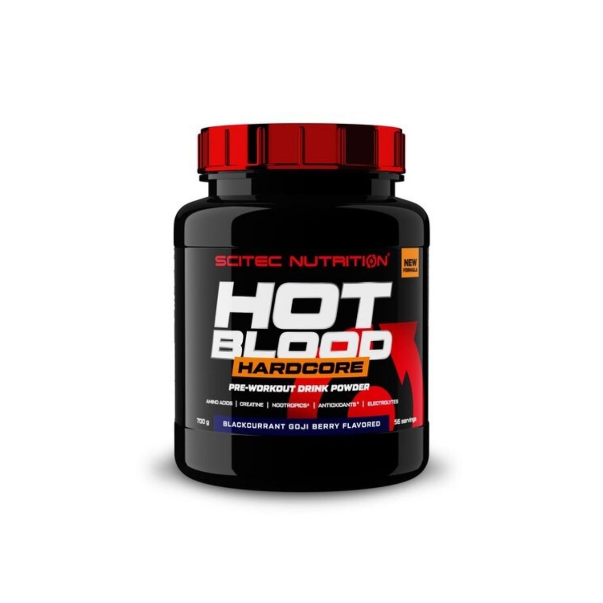 Scitec Hot Blood Hardcore 700g Blackcurrant Goji Berry - Scitec Nutrition - Shop&Trend