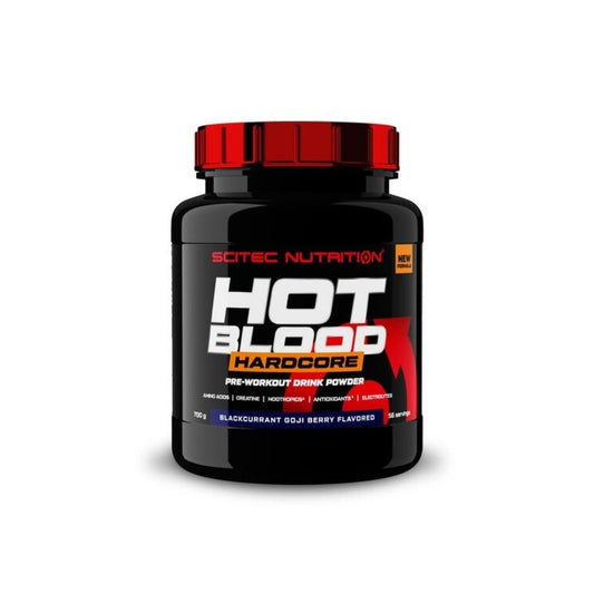 Scitec Hot Blood Hardcore 700g Blackcurrant Goji Berry - Scitec Nutrition - Shop&Trend
