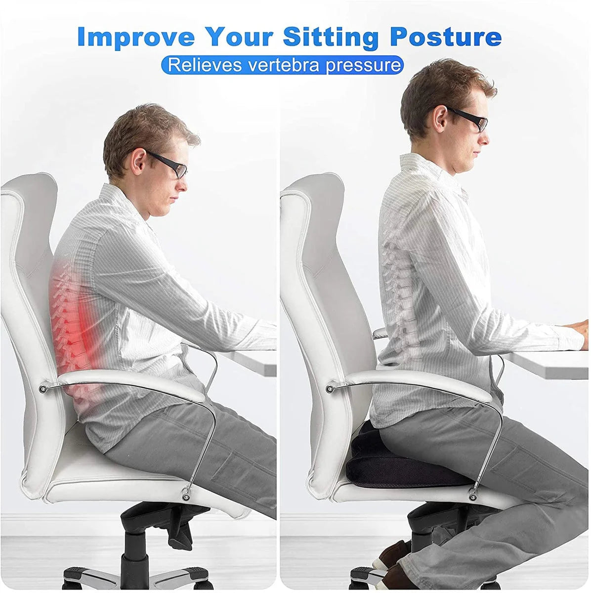 Back Relief Pillow "CoreSit™"
